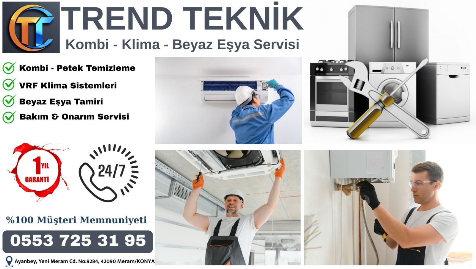 Meram Kombi Bakımı Petek Temizleme 