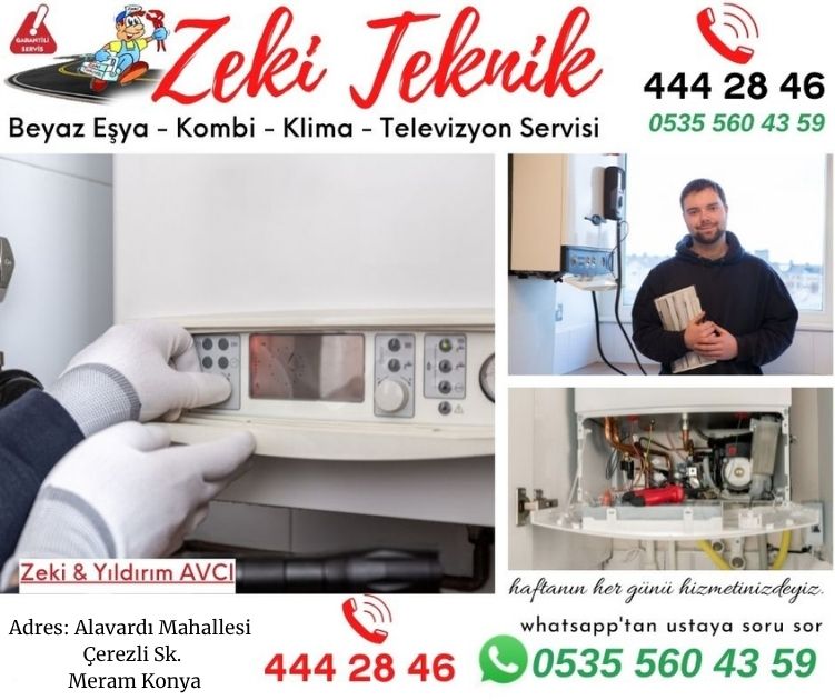Meram Kombi Bakımı Petek Temizleme 
